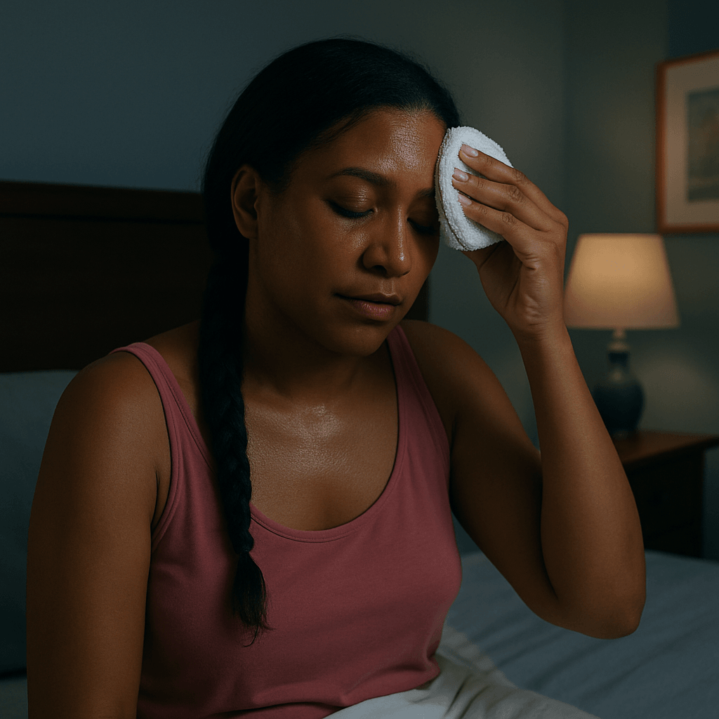 Night Sweats with Towel